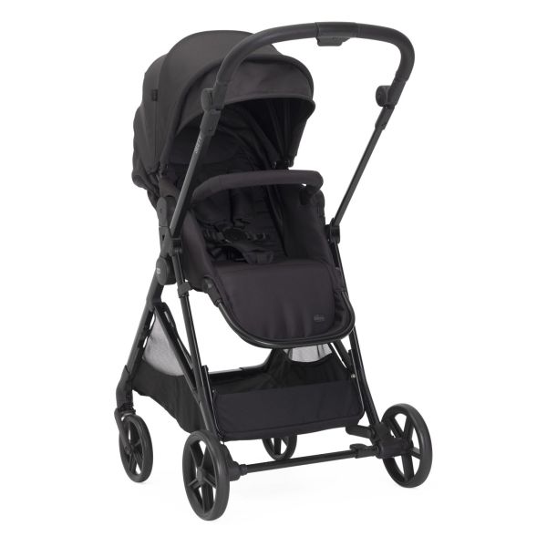 Poussette duo Seety² Ebony + Siège auto First Seat Recline i-Size black satin