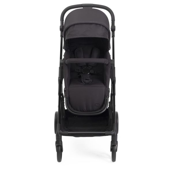 Poussette duo Seety² Ebony + Siège auto First Seat Recline i-Size black satin