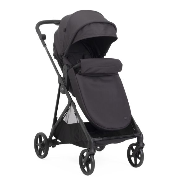 Poussette duo Seety² Ebony + Siège auto First Seat Recline i-Size black satin