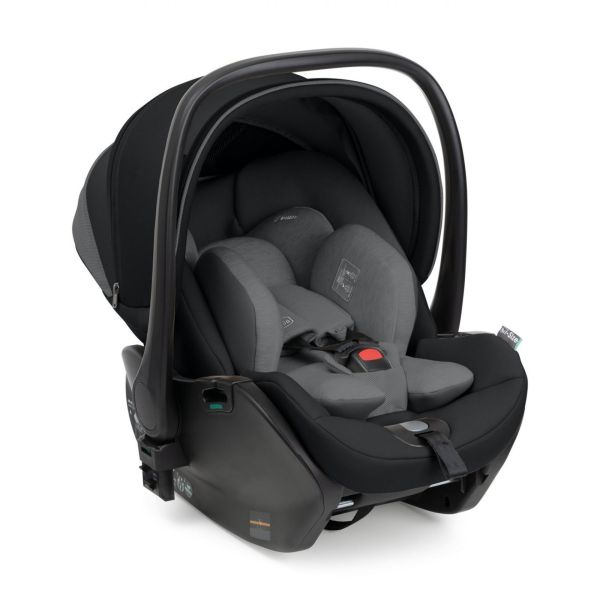Poussette duo Seety² Ebony + Siège auto First Seat Recline i-Size black satin