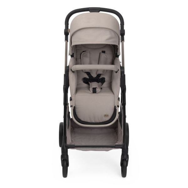 Poussette Seety² Sandshell + Siège auto First Seat Recline i-Size black satin