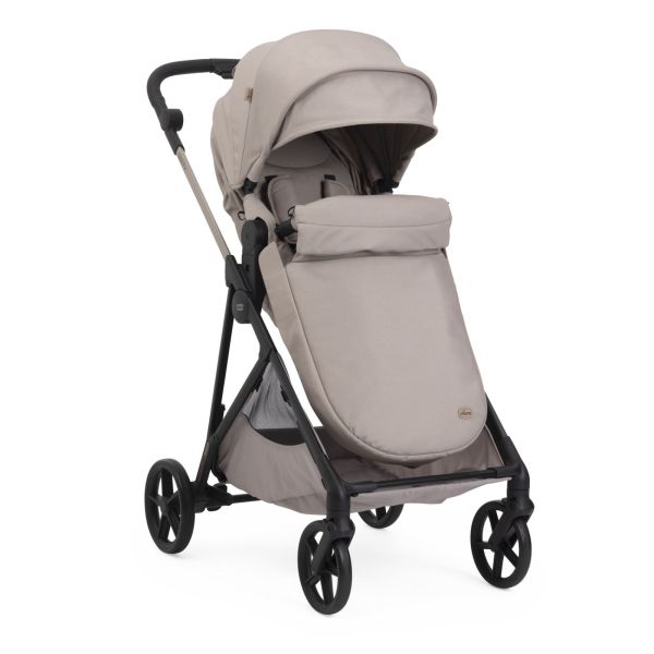 Poussette Seety² Sandshell + Siège auto First Seat Recline i-Size black satin