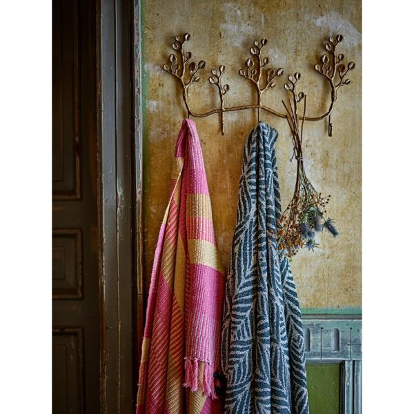 Plaid en coton Ugento Vert 160x130 cm