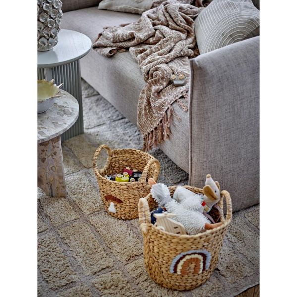 Plaid en coton Okapi Marron 160x130 cm