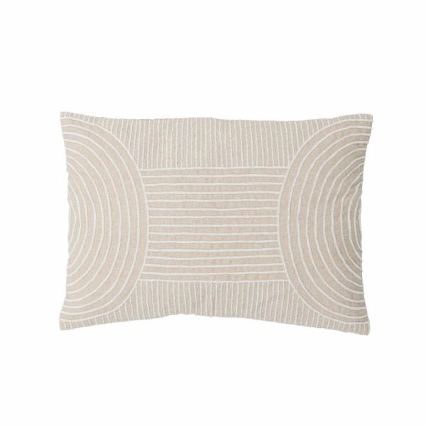 Coussin Chun rectangulaire Beige
