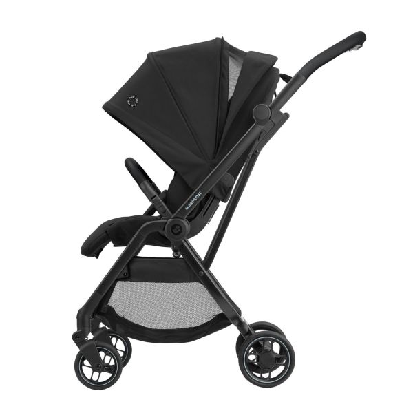 Poussette Leona Black + Siège auto Pebble 360 Essential  Black
