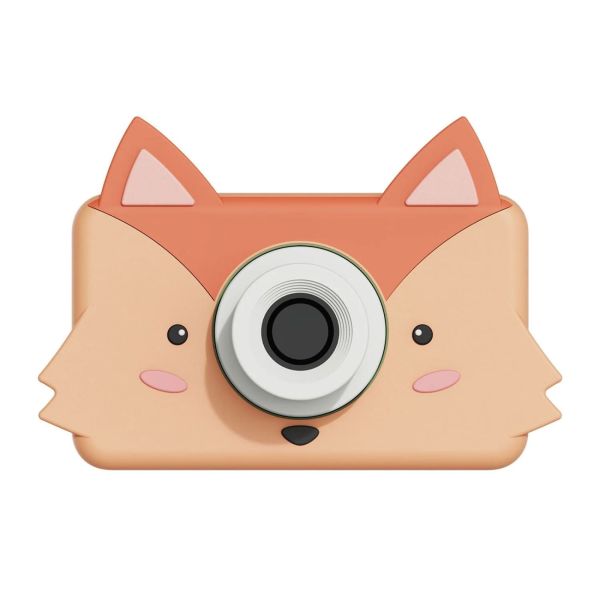 Pack Appareil Photo Zoo Friends renard avec de Sac de rangement assorti .