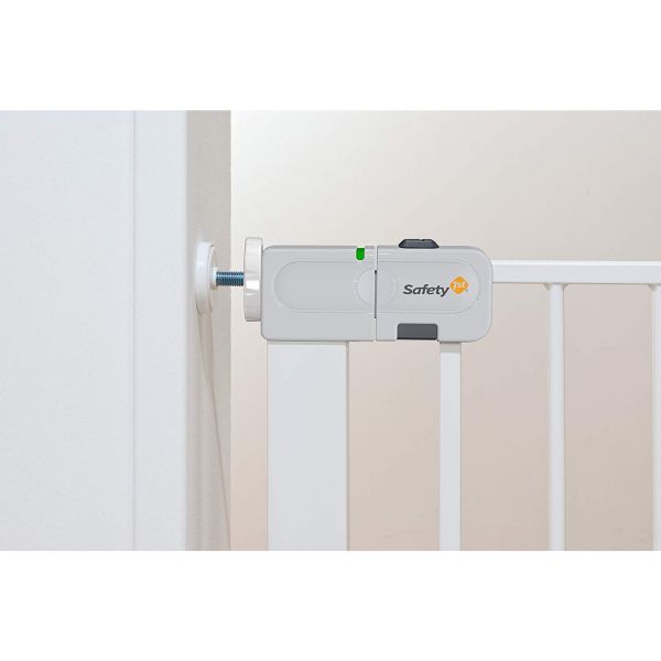 Barrière enfant avec extension 7 cm Auto Close Blanc