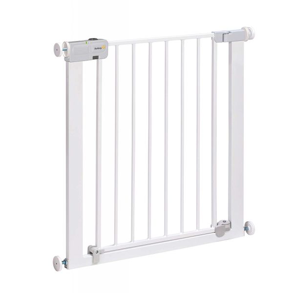 Barrière enfant avec extension 14 cm Auto Close Blanc