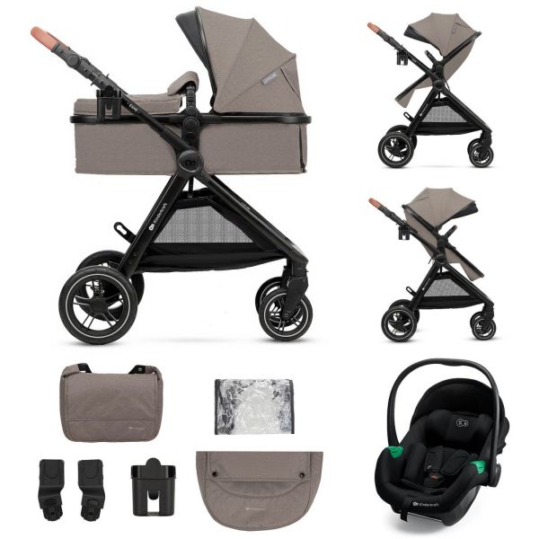 Poussette trio Esme Pro Beige