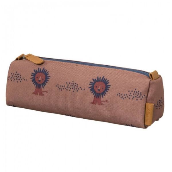 Cartable enfant et trousse assortie - Lion
