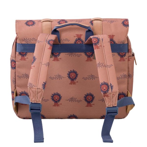 Cartable enfant et trousse assortie - Lion