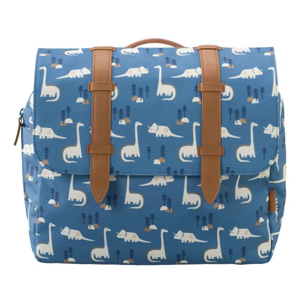 Cartable enfant et trousse assortie - Dino