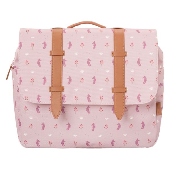 Cartable enfant et trousse assortie - Seahorse