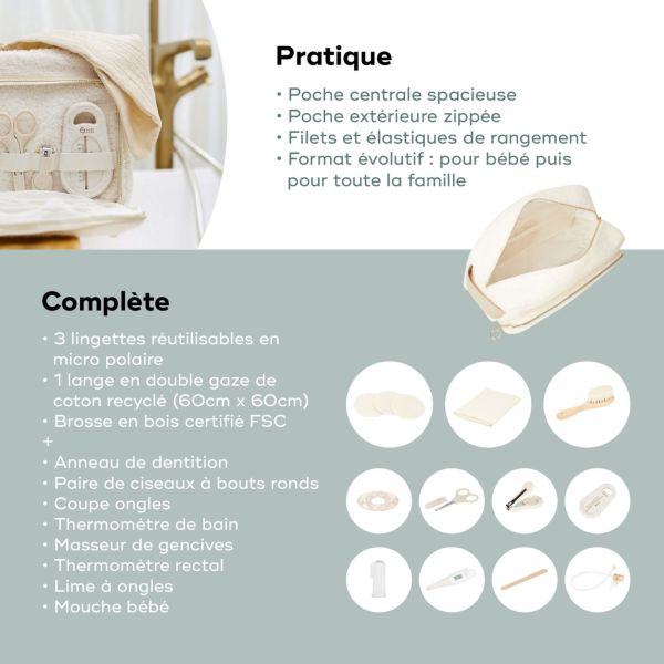 Trousse de soin Curl White x Babyatoutprix