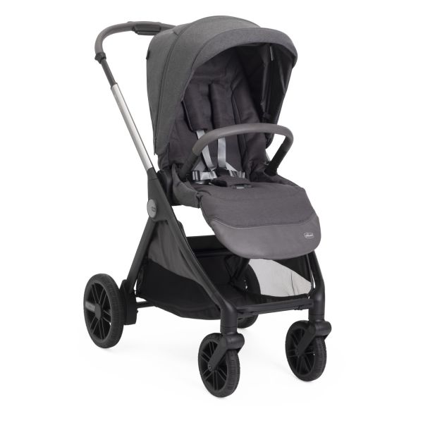 Poussette trio Bellagio² + siège auto First Seat Recline i-Size Black Satin