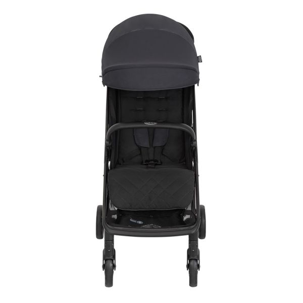 Poussette trio MyAvo + siège auto SnugLite + Nacelle Charcoal