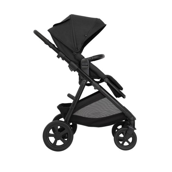 Poussette trio Near2Me DLX + siège auto SnugLite + Nacelle Midnight