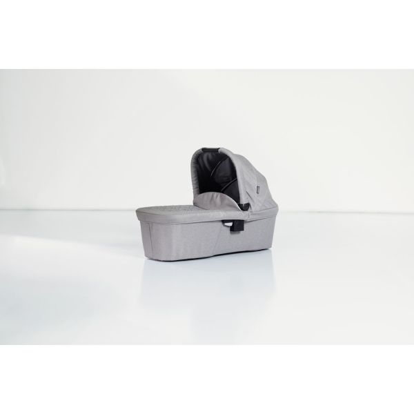 Poussette trio Near2Me DLX + siège auto SnugLite + Nacelle Ash