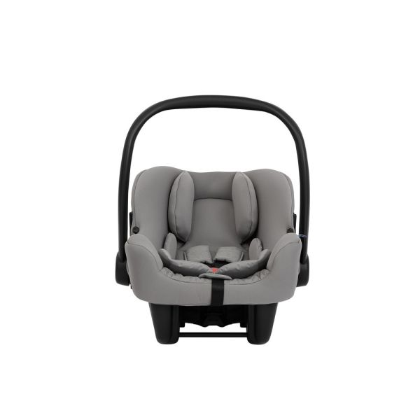 Poussette trio Near2Me DLX + siège auto SnugLite + Nacelle Ash