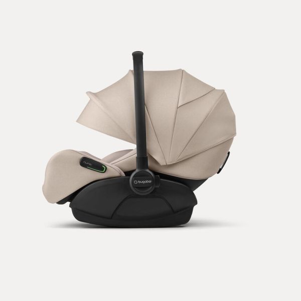 Pack duo poussette Butterfly 2 Taupe + siège auto otter by Nuna Taupe et adaptateurs