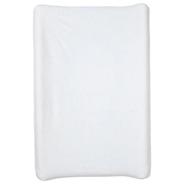 Pack matelas à langer flocons écru + 2 housses blanc et taupe