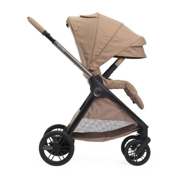 Poussette duo Bellagio 2 + siège auto First Seat Recline i-Size Caramel
