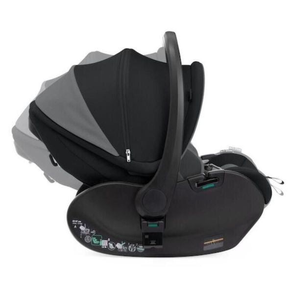 Poussette duo Bellagio 2 + siège auto First Seat Recline i-Size Black Satin