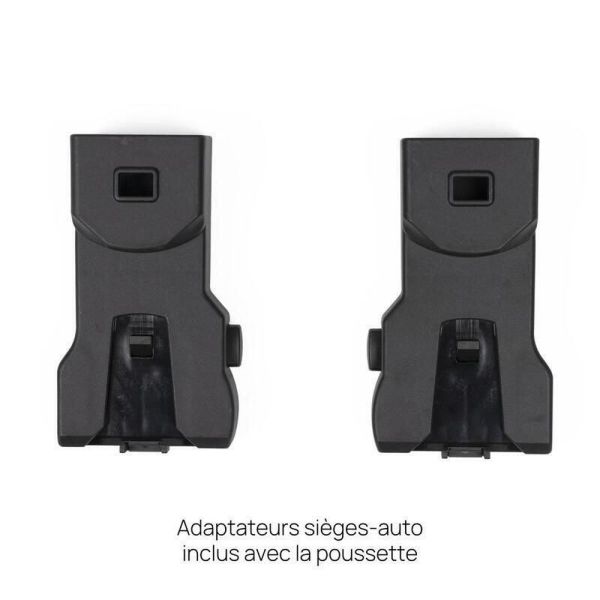 Poussette duo Bellagio 2 + siège auto First Seat Recline i-Size Black Satin