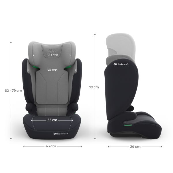 Siège auto I-Spark 2 Plus  i-Size Gris