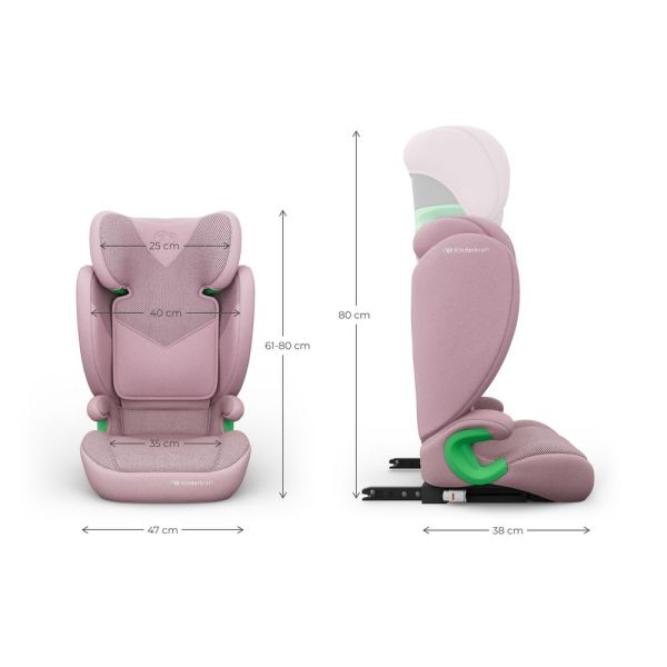 Siège auto Junior Fix 2 Plus I-Size - Pink