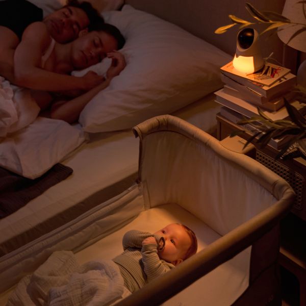 Lit cododo bébé Nestee Grow 2 beige wood