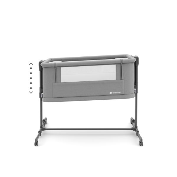 Lit cododo bébé Nestee Grow 2 dark grey