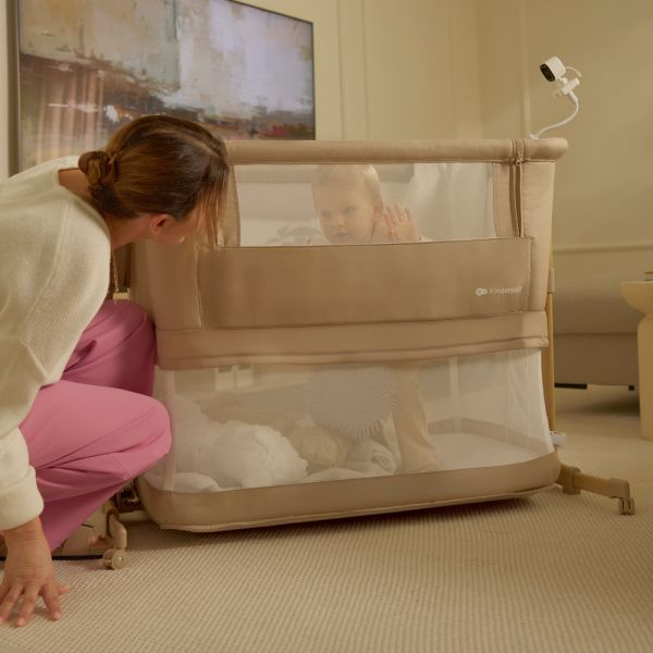 Lit cododo bébé Nestee Grow 2 light grey