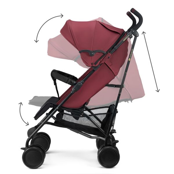 Poussette canne Siesta 2 Dark Ruby