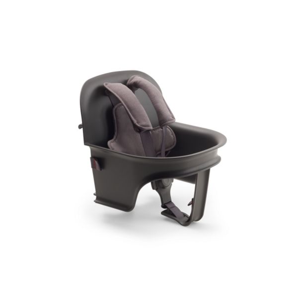 Pack Chaise haute chaud/gris + siège bébé gris et tablette