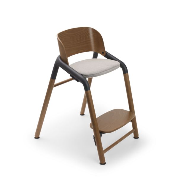 Pack Chaise haute chaud/gris + siège bébé gris et tablette