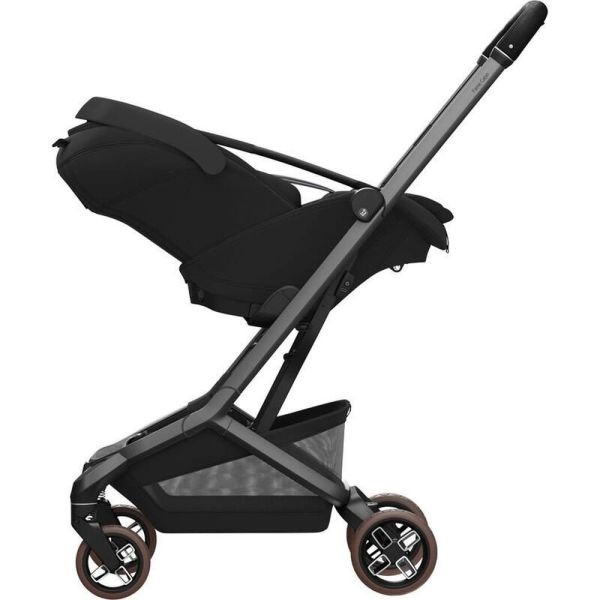 Siège auto Coral Slide pro Onyx Black avec base