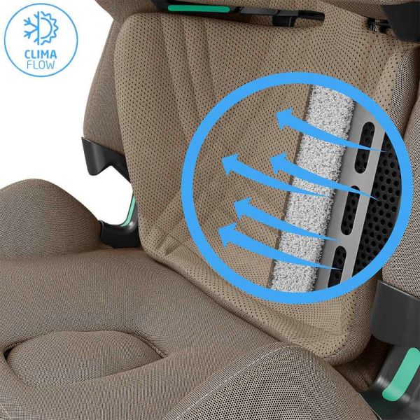 Siège auto Pearl XL Slide Pro Authentic Truffle avec base