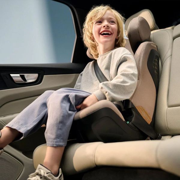 Siège auto Pearl XL Slide Pro Authentic Truffle avec base