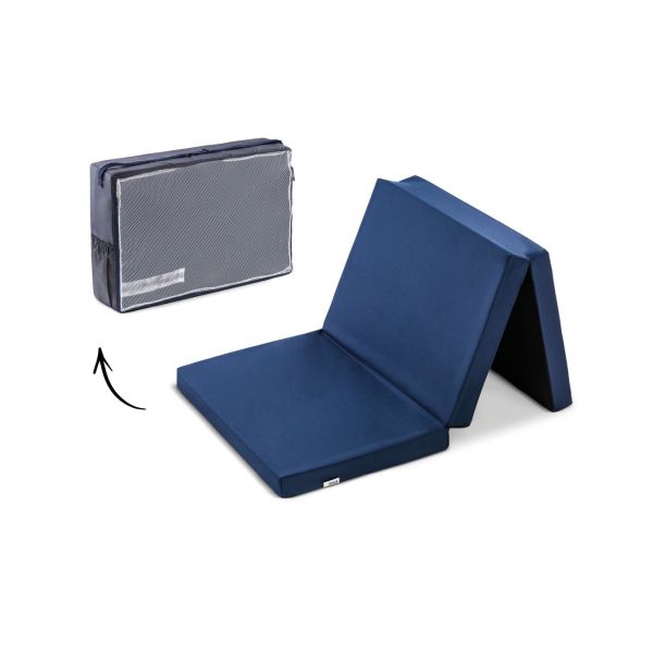 Lit parapluie 3 en 1 Play N Relax center Dark-Blue + Matelas additionnel