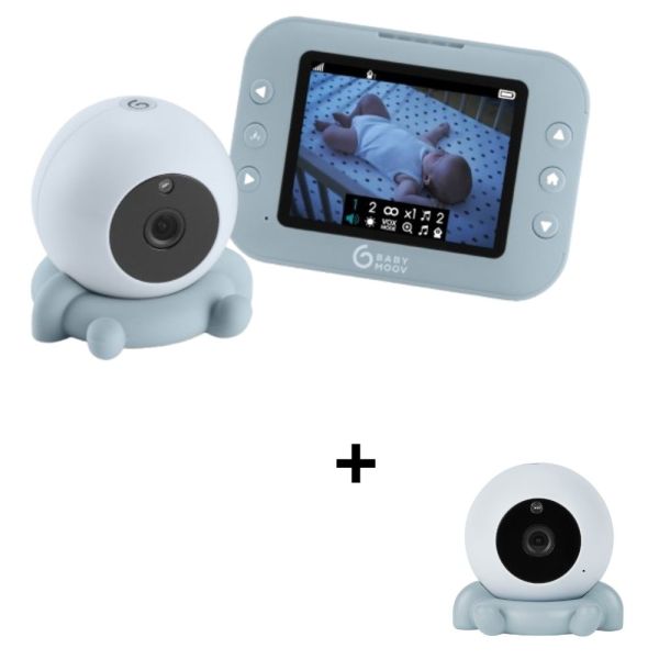 Babyphone vidéo Yoo Roll avec caméra additionnelle