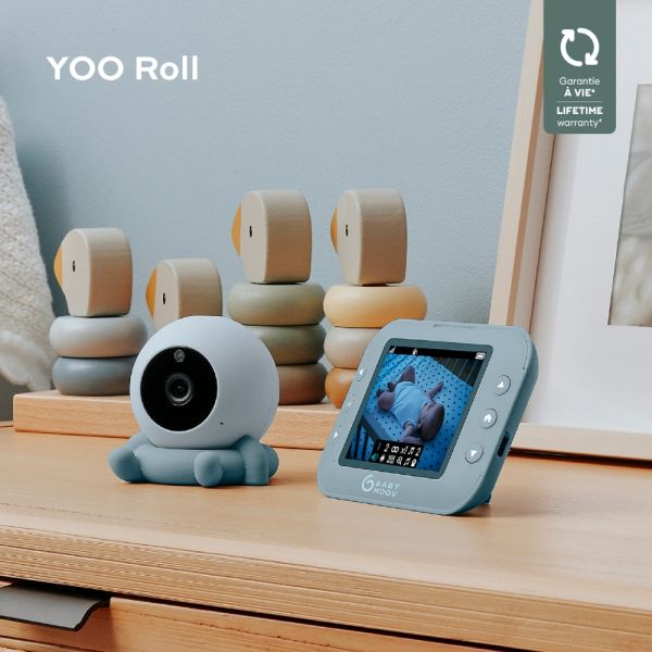 Babyphone vidéo Yoo Roll avec caméra additionnelle