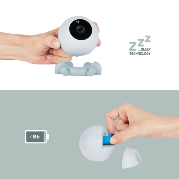 Babyphone vidéo Yoo Roll avec caméra additionnelle