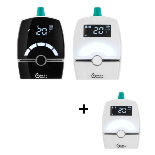 Babyphone audio Premium Care avec émetteur additionnel