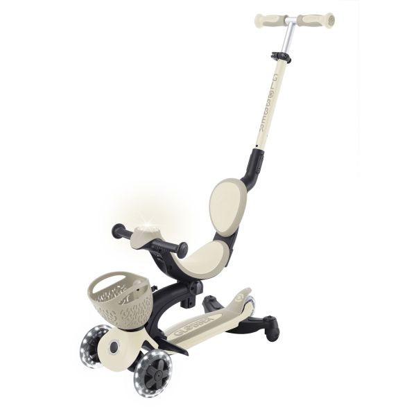 Pack Trottinette évolutive Go Up 360° + casque XXS/XS - Sable