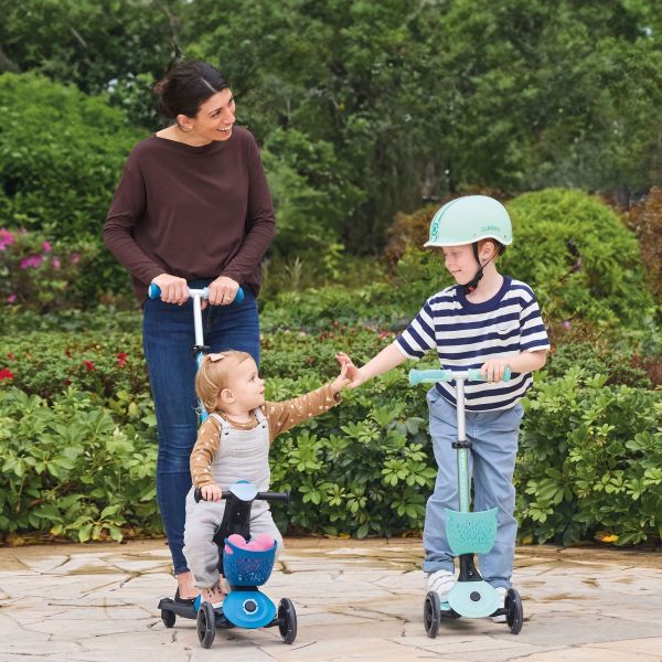 Pack Trottinette évolutive Go Up 360° + casque XXS/XS - Sable