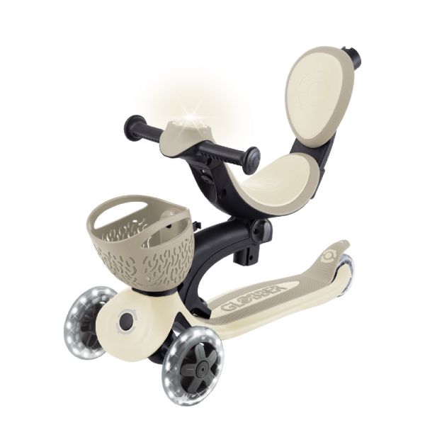 Pack Trottinette évolutive Go Up 360° + casque XXS/XS - Sable
