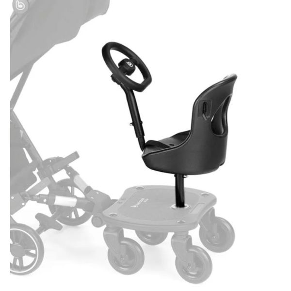 Planche à roulettes poussette et siège universelle 4ride