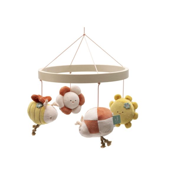 Pack support mobile bébé bois + mobile d’éveil bébé Pretty Picnic